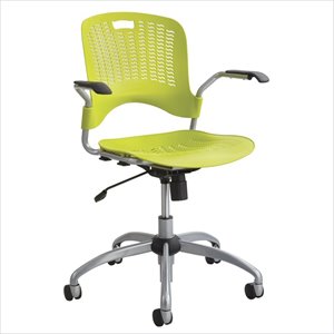 safco sassy manager swivel chair in grass