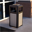 Safco 15 Gallon Evos Series Steel Ash Waste Receptacle