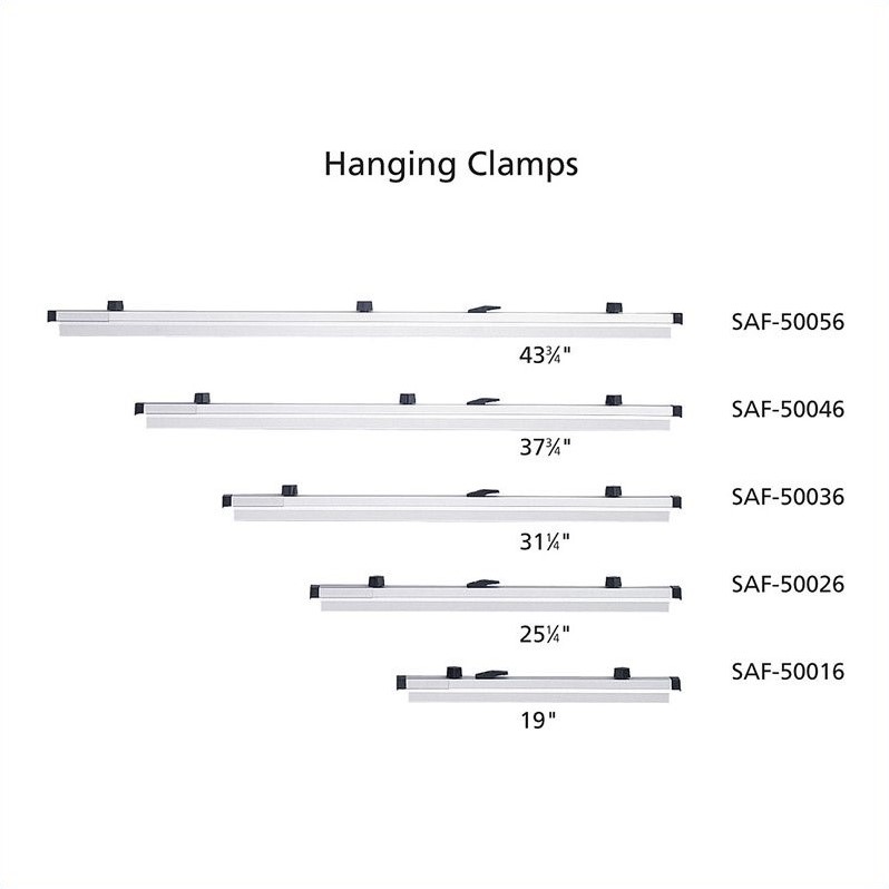 Safco Mobile Hanging Files Metal Stand for Hanging Clamps in Sand