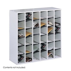 safco 36 compartment mail sorter