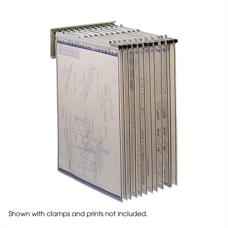 Safco Pivot Wall File Rack