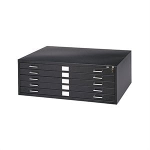 safco 5 drawer metal flat files cabinet for 24