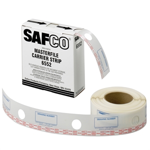Safco MasterFile 2 Polyester Strips (2 1/4&quot Wide)