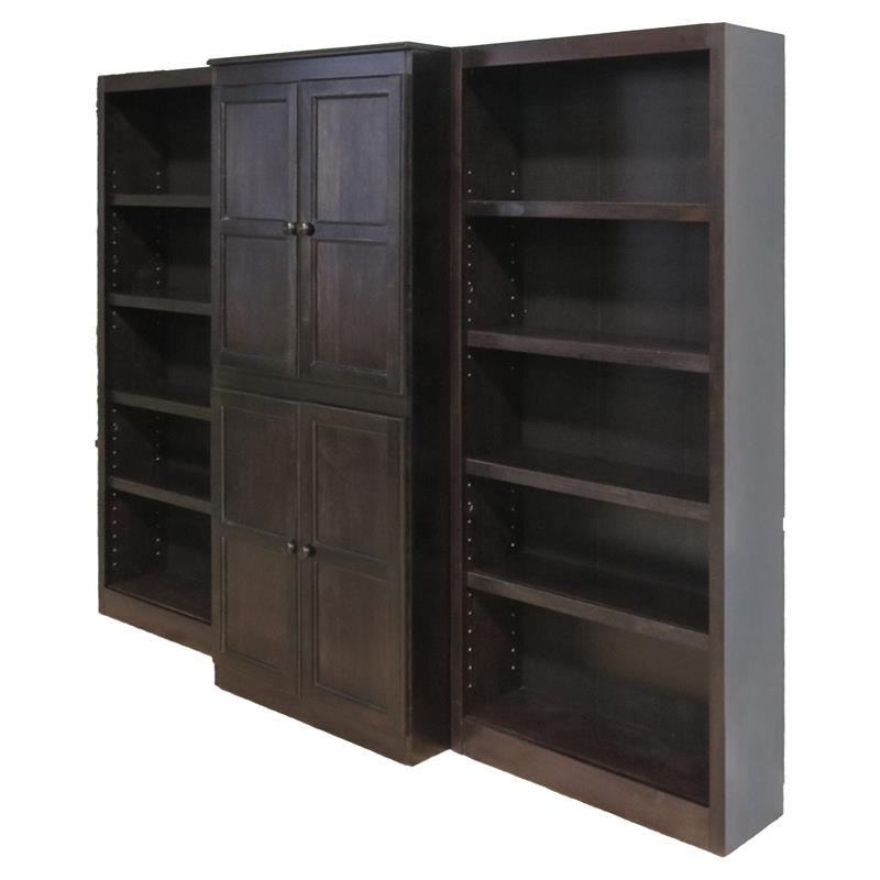 Concepts in Wood Book Shelf Storage - Bookcase Furniture 91 x 72