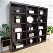 Concepts in Wood Book Shelf - Tall Wood Bookcase Furniture - 72 x 72