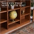 Concepts in Wood Book Shelf - Tall Wood Bookcase Furniture - 72 x 84