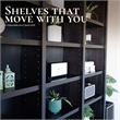 Concepts in Wood Book Shelf - Tall Wood Bookcase Furniture - 72 x 84
