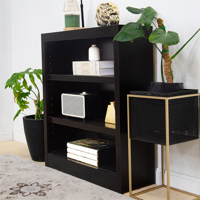 Concepts in Wood Book Shelf - Wood Bookcase Furniture 30 x 36