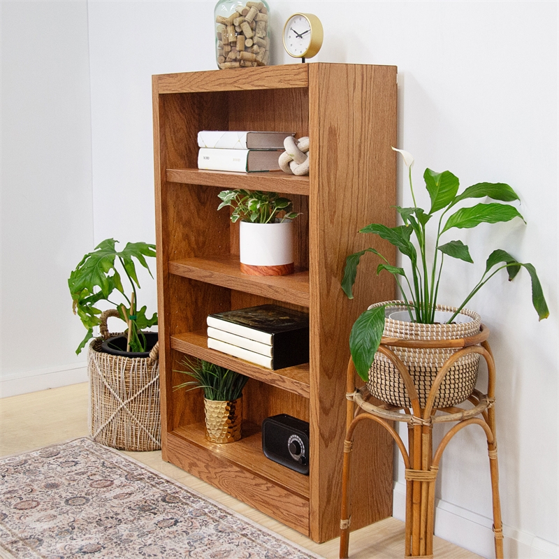 Concepts in Wood Book Shelf - Wood Bookcase Furniture 30 x 48