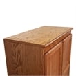 Concepts in Wood Storage Cabinet -  Adjustable Shelves - 30 x 60 (Oak)