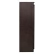 Concepts in Wood Storage Cabinet -  Adjustable Shelves - 30 x 60 (Espresso)