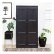 Concepts in Wood Storage Cabinet -  Adjustable Shelves - 30 x 60 (Espresso)