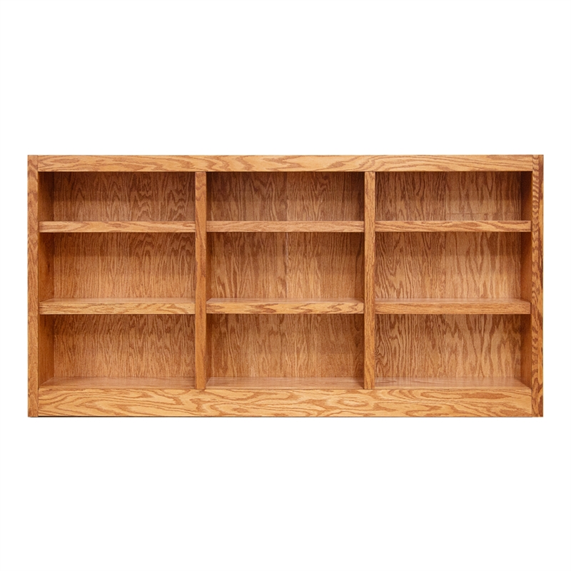 Concepts in Wood Book Shelf - Wood Bookcase Furniture - 36 x 72