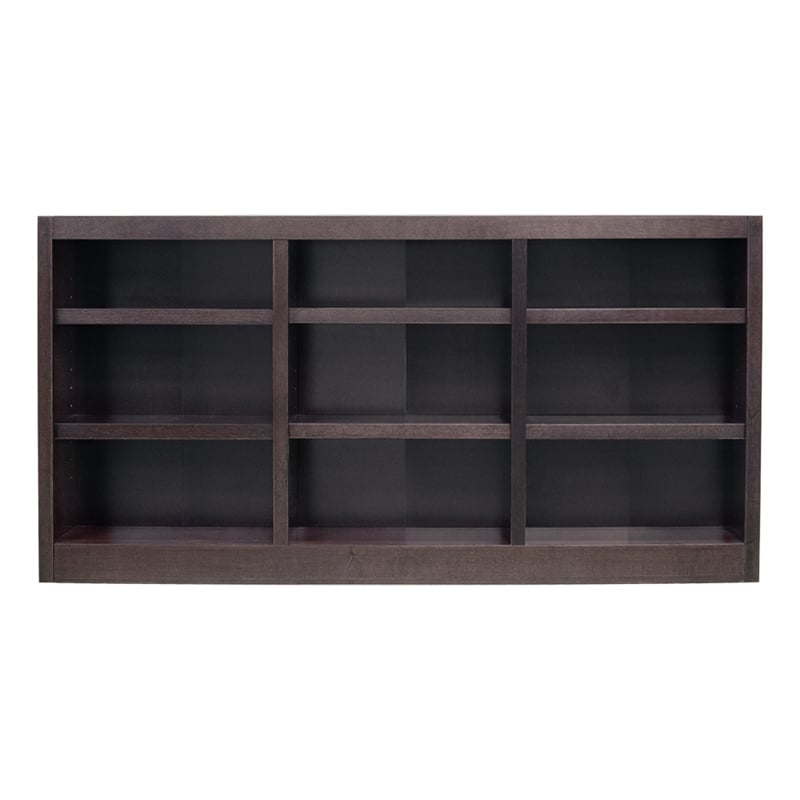 Concepts in Wood Book Shelf - Wood Bookcase Furniture - 36 x 72