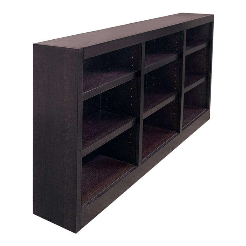 Concepts in Wood Book Shelf - Wood Bookcase Furniture - 36 x 72