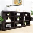 Concepts in Wood Book Shelf - Wood Bookcase Furniture - 36 x 72