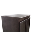 Concepts in Wood Armoire Wardrobe Closet - 6 ft Tall - Espresso