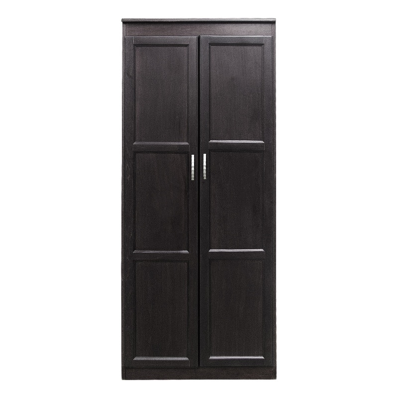 Concepts in Wood Armoire Wardrobe Closet - 6 ft Tall - Espresso