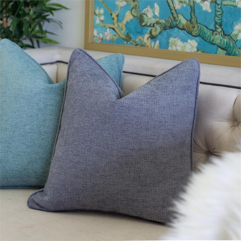 Homey Cozy Ruby Throw Decoration Pillow Gray