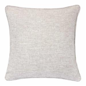 homey cozy christina fabric decorative throw pillow in ecru beige (set of 2)
