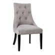 Uptown Club Snowden Fabric Dining Chairs in Gray - Set of 2