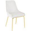 Uptown Club Fabric Upholstered Dining Chairs in Ivory - Set of 2