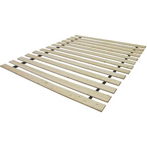 Glory Furniture Slats Twin Wood Bed Slats in Natural