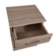Glory Furniture Lindsey Manufactured Wood 1-Drawer RTA Nightstand in Sandle Wood