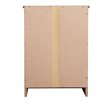 Glory Furniture Lindsey Manufactured Wood 1-Drawer RTA Nightstand in Sandle Wood