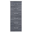 Glory Furniture Boston Lingerie Chest in Gray