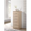 Glory Furniture Boston Lingerie Chest in Sandle Wood