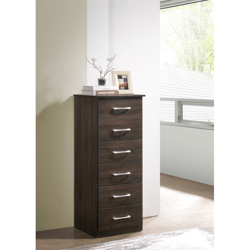 Glory Furniture Boston Lingerie Chest in Wenge