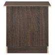 Glory Furniture Hudson 3 Drawer RTA Nightstand in Wenge