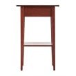Glory Furniture Dalton 1 Drawer Nightstand in Cherry