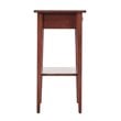 Glory Furniture Dalton 1 Drawer Nightstand in Cherry