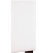 Glory Furniture Nova Faux Leather Upholstered Full Headboard in White