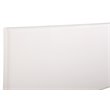 Glory Furniture Nova Faux Leather Upholstered Full Headboard in White
