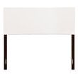 Glory Furniture Nova Faux Leather Upholstered Queen Headboard in White