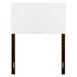Glory Furniture Nova Faux Leather Upholstered Twin Headboard in White