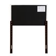 Glory Furniture Nova Faux Leather Upholstered Twin Headboard in White