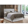 Glory Furniture Nova Faux Leather Upholstered Queen Headboard in Light Gray