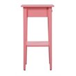 Glory Furniture Dalton 1 Drawer Nightstand in Pink