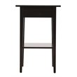 Glory Furniture Dalton 1 Drawer Nightstand in Black