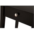 Glory Furniture Dalton 1 Drawer Nightstand in Black