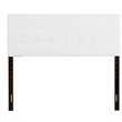 Glory Furniture Super Nova Faux Leather Upholstered Full Headboard in White