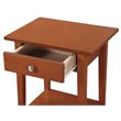 Glory Furniture Dalton 1 Drawer Nightstand in Oak