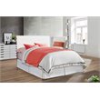 Glory Furniture Super Nova Faux Leather Upholstered King Headboard in White