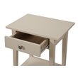 Glory Furniture Dalton 1 Drawer Nightstand in Beige