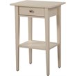 Glory Furniture Dalton 1 Drawer Nightstand in Beige