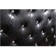 Glory Furniture Super Nova Faux Leather Upholstered Queen Headboard in Black